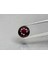 2.02 Ct 7.4 mm Round Natural Deep Reddish Purple Rhodolite Garnet, Madagascar 1