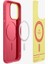 Caseology iPhone 15 Pro Kılıf Nano Pop Mag MagSafe özellikli Magenta Lychee - ACS06933 5