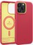 Caseology iPhone 15 Pro Kılıf Nano Pop Mag MagSafe özellikli Magenta Lychee - ACS06933 2