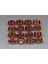 8.87 Ct 16PCS Lot T.w 6x4 mm Oval Natural Reddish Orange Garnet, Best For Jewelry 1