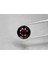 3.01 Ct 8.3 mm Round Natural Deep Reddish Purple Rhodolite Garnet, Madagascar 1