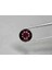 1.95 Ct 7.3 mm Round Natural Deep Reddish Purple Rhodolite Garnet, Madagascar 1