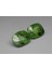 Pair 2PCS/23.34 Ct T.w Cushion Natural Green Prehnite With Black Needles, Africa 1