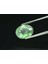 5.31 Ct 12.7x10.2 mm Oval Natural Green Prehnite, Africa 1