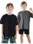 Erkek Çocuk Basic Oversize 2'li T-Shirt Takım 1