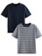 Erkek Çocuk Basic Oversize 2'li T-Shirt Takım 3