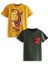 Skater Erkek Çocuk 2'li T-Shirt Takım 3