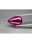 1.81 Ct 10.7x6.7 mm Pear Cabochon Red Ruby, Africa *heated 1