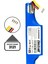 Arçelik Rs 3121 Uyumlu Batarya (Yüksek Kapasite) 2800MAH Pil Robot Süpürge Bataryası Değişimi 9178024542 5