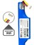 Arçelik Rs 3121 Uyumlu Batarya (Ultra Yüksek Kapasite) 3200MAH Pil Robot Süpürge Bataryası Değişimi 9178024542 5
