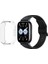 Xiaomi Redmi Watch 5 Lite Uyumlu Tam Koruma Kasa ve Ekran Koruyucu Silikon Kılıf 2