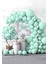 Mint Yeşili Makaron Balon 20 Adet 12INÇ 2