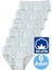 Erkek Çocuk Pamuklu 6'lı Beyaz Slip Külot 1