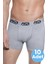 Erkek Likralı 10'lu Boxer 1