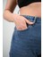 Kadın Büyük Beden Yüksek Bel Mom Jean 4418-25 DPL-968 4