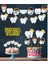 32 Parça Tam Set Ilk Dişim Çıktı Diş Buğdayı Erkek Süs Seti Banner Pasta Kürdanı Cupcake Süsü Seti 1