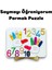 Parmak Puzzle, Rakam Puzzle, Eğitici Oyuncak, Montessori Eğitim Oyuncak, Motor Zeka Oyuncak 1
