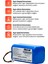 Homend Alex Laser 1281H Uyumlu Batarya (Orjinal Kapasite) 2600MAH Pil Robot Süpürge Bataryası 4