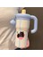 Lebeigo 600ML Küçük Siyah Kedi Termal ve Soğuk Su Bardağı Kızlar Saman Bardak Taşınabilir Saplı Araba Bardak Big Mac Buz Bardağı (Yurt Dışından) 1