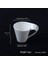 Wangchuang C Avrupa Tarzı Kahve Kupa Espresso Kupa Seramik Set Kupa Yaratıcı Çift Kahvaltı Kupa Düz Renk Süt Kupa (Yurt Dışından) 1