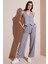 Regular Fit Bol Paça Yelekli Takım Bayan TAKIM 67045162S4 3