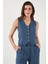 Regular Fit Bol Paça Yelekli Takım Bayan TAKIM 67045162S4 6