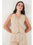 Regular Fit Bol Paça Yelekli Takım Bayan TAKIM 67045162S4 6