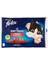 Multipack Sığır ve Tavuklu Yetişkin Yaş Kedi Maması 4X85 gr 1