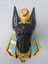 Mısır Tanrısı Anubis Duvar Maskesi - 3D Baskı Dekoratif Sanat 5