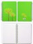 Hardwood Neon Spiralli Kareli Defter 4