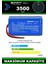 Sunny Hero Power Uyumlu Akıllı Robot Süpürge Bataryası 14.4V 3500MAH Li-Ion Pil 2