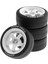 4 Adet 65MM 1/10 Rc Yarış Arabası Lastikleri Tekerlek TT01 TT02 XV01 Için (Yurt Dışından) 4