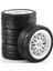 1/10 Rc Drift Lastikleri 65MM Yol Yarış Arabası Tekerlekleri Lastikler, Beyaz (Yurt Dışından) 3