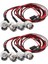 Rc Araba Işıkları 3-9V Işık Seti Far, 2 Beyaz 2 Sarı 8mm (Yurt Dışından) 2