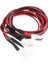 Rc Araba Işıkları 3-9V Işık Seti Far, 2 Beyaz 2 Sarı 8mm (Yurt Dışından) 4