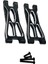 Rc Araba Yükseltme Arka Alt Kol Kiti 1/12 UD1201 UD1202 Siyah (Yurt Dışından) 4