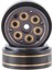 Mini Beadlock Tekerlek Jantları Göbeği 1/24 1/18 Rc Paletli Araba Titanyum (Yurt Dışından) 4