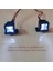 Tavan Lambası Bagaj Rafı LED Spot Tabanı SCX24 Rc Araba Için, Kare (Yurt Dışından) 3