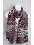 Ithal Krep Leopar Desen Şal 3
