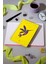 Hummingbird Neon Sarı Spiralli Kareli Defter 1