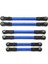 Çekme Çubuğu Bağlantı Rot Çubuğu Direksiyon Çubuğu Hoss 4WD Rc Araba Mavi (Yurt Dışından) 1