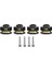 4 Adet 12MM Tekerlek Altıgen Adaptörü Trx4 1/10 Rc Araba Için 3mm (Yurt Dışından) 1