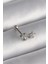 Çelik Gümüş Renk Zirkon Taşlı Yıldız Tragus Piercing 1