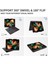 Apple iPad Pro 11 Inc 5. Nesil M4 (2024) 360° Dönebilen Touchpadli LED Aydınlatmalı Klavyeli Kılıf A2836 A2837 2
