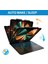 Apple iPad Pro 11 Inc 5. Nesil M4 (2024) 360° Dönebilen Touchpadli LED Aydınlatmalı Klavyeli Kılıf A2836 A2837 5