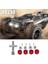 1/14 14210 1/16 Rc Araba Parçaları Için Metal Altıgen Anahtar Seti (Yurt Dışından) 2