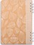 White Leaves Kraft Çizgili Defter 4
