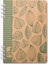 Green Leaves Kraft Çizgili Defter 2