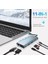 3121 USB Çoklayıcı 11IN1 Hub Type-C 4K HDMI VGA Lan RJ45 Sd Tf Kart Okuyucu USB 3.0 Okuyucu Adaptör Switch 3
