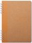 Heart Kraft Çizgili Defter 2